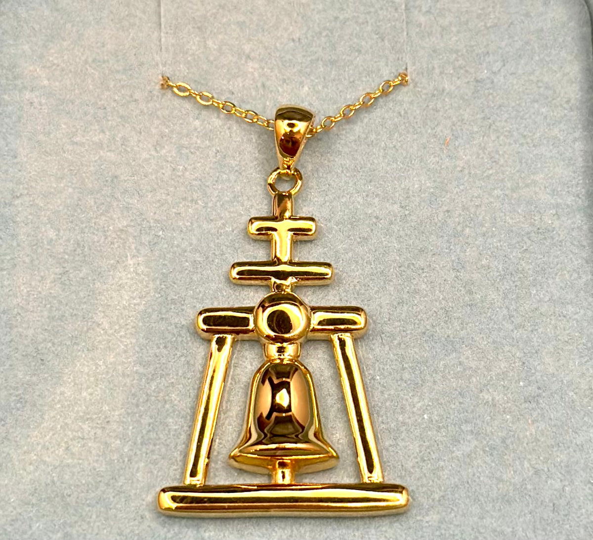 Pendant with Chain - Raincross - Limbert Design – Mission Inn Museum