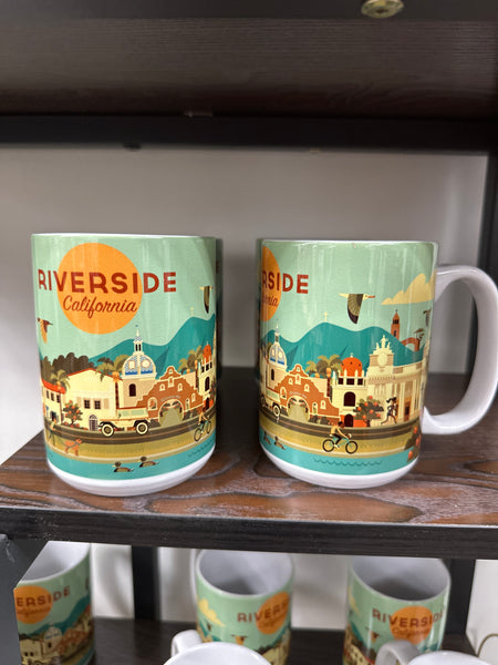 Riverside, California - 15 oz. Mug, White