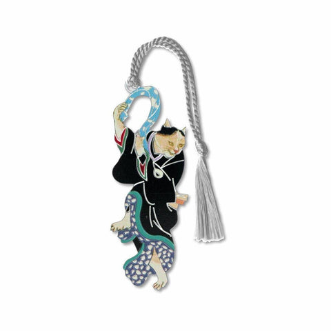 The Dancing Geisha Cat Bookmark